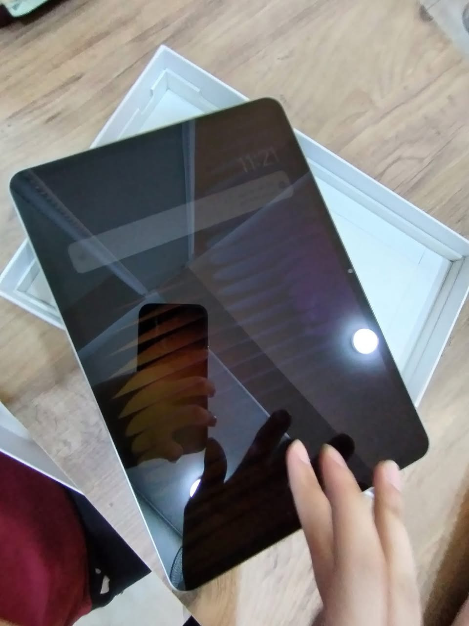 Xiaomi pad 7 للبيع
التابلت نضيف جدا ومابي اي خلل أو خدش مستعمل فقط دراسة سادس وتصفح 

مواصفات التابلت:

شاشته:144 هرتز

ذاكرته:256/8

بطاريته:8850ملي امبير 

معالجه:Snapdragon 7+ Gen 3 نزل تحديث من الشركة يشغل بوبجي 90 فريم بدون اي حماوة وبالتحديثات الجاية حسب ماسمعت يشغل 120 فريم وباقي الالعاب يشغلها 120 

سعر التابلت: 400 الف وبي مجال 

اي استفسار خاص

*********** واتساب
