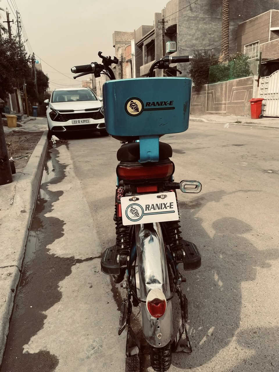 سلام عليكم عيني دراجه شحن للبيع
نوع(ريانX) خمسه باتري  ما بيها باتريات

المهم يجي وياها تحوير سله بايدرات 

وشاحنه الصليه مال دراجه مكان بغداد 
سعر خاص
رقم *********** واتساب
