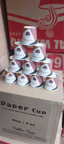 السلام عليكم متوفر قدح 6oz 4oz 5.5oz للاستفسار واتساب (***********)(معمل المسك للاكواب الورقية)(العنوان التاجي)
