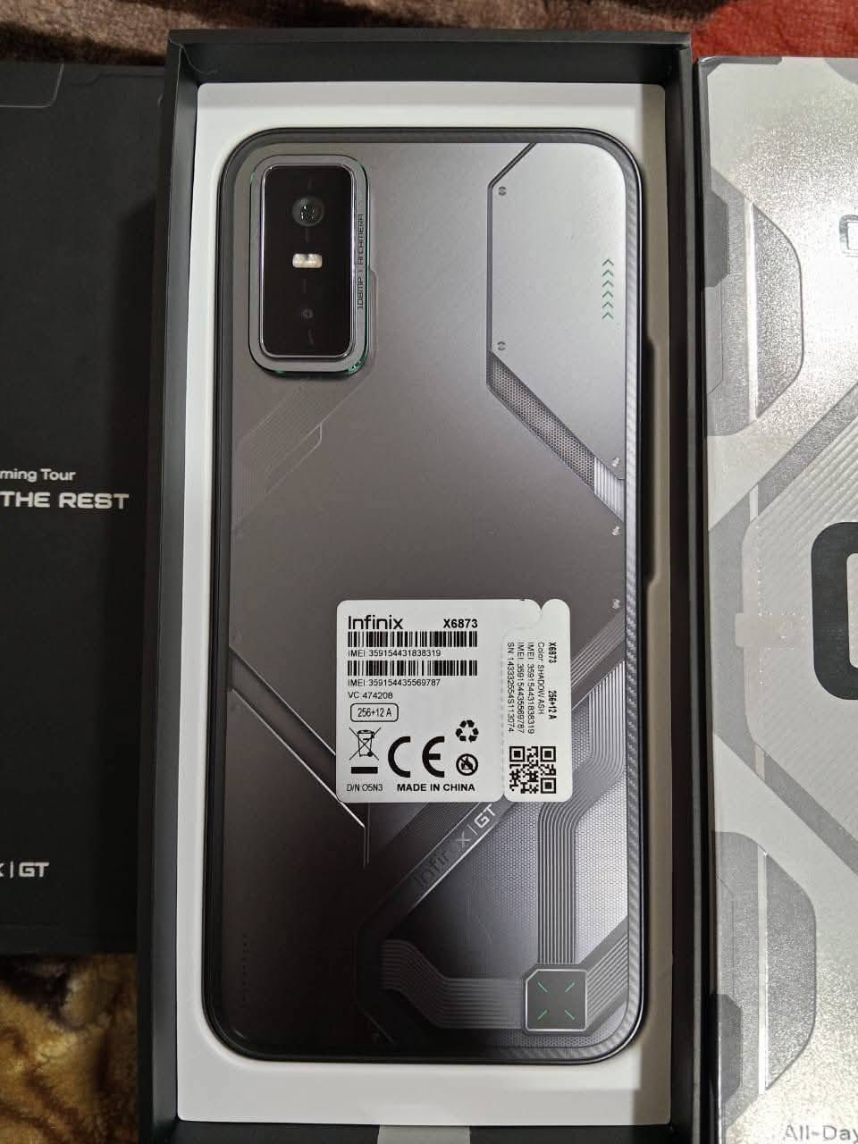 جهاز جي تي 30 برو مستخدم قليل نضافه 100 شاشه اموليد 144 هرتز ذاكره 256 الرام 24 معالج 8350 بوبجي 120 فريم كامره خلفيه 108 بطاريه 5500 شحن 45 واط صوت ستريو كامل ملحقات السعر 340 المكان ناصريه حبوبي قرب الوطني *********** ناصرية, ذي قار
