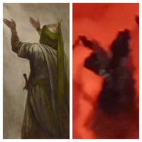 حجر الداودي الأحمر • قلادة نحاس • الناصرية