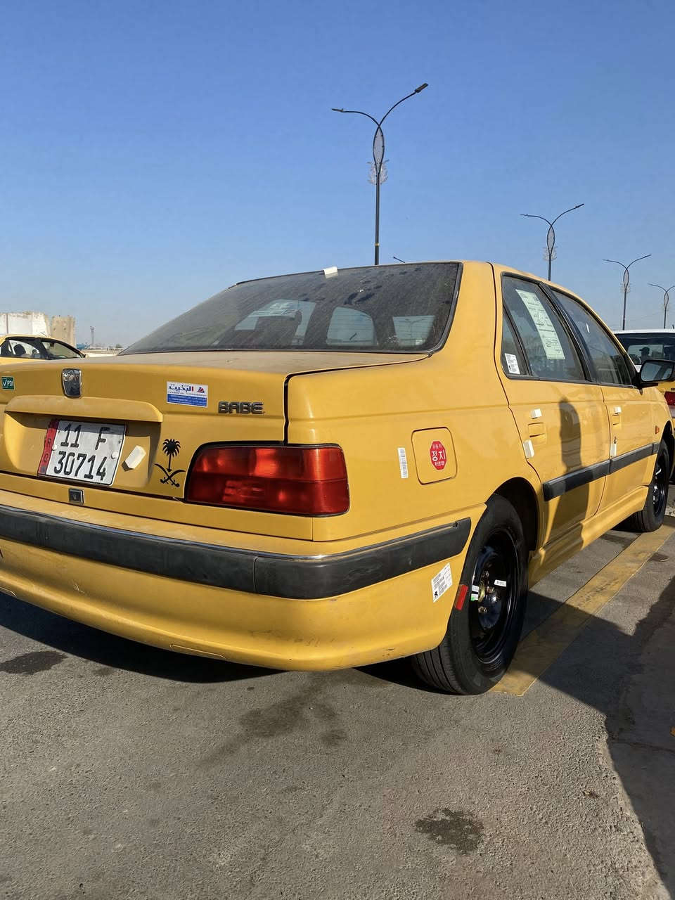 سلام عليكم
بيجو بارص للبيع 

موديل 2015 🧿

مكفوله ماعده هلالات معمره فقط 🚫

مكينه وكير بل جيس 

حداديه امامي خلفي كله جديد 🆕 

تخم تاير جديد 👍🏻

مصفره هيئه وغرامات وسنويه جديده 

تحويل مباشر 

تبريد تدفئه كله شغال 

مكاني بغداد 

السعر 48 وبيها مجال 💸

الاستفسار ☎️***********☎️
