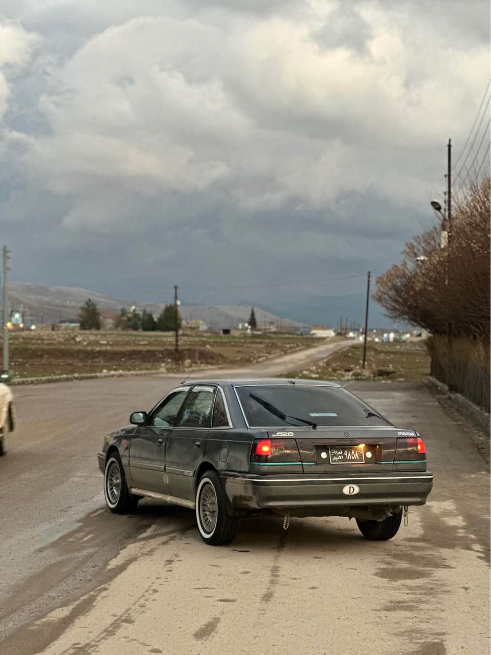 MAZDA( هەشتو بەخ)
بە ناوی خوای گەورە مازدا ئاڕم پلاستیک سلێمانی
سەیارەکە دەقی شەریکەیە چوار جام کارەبا بێ تەقەو ڕەقە چوار تایەی لۆک لەژێرە نەقوسانی نیە  کارەبای کامل ئیشەکات بەس بۆنی بەنزین ئەکا 
*********** السليمانية, العراق
