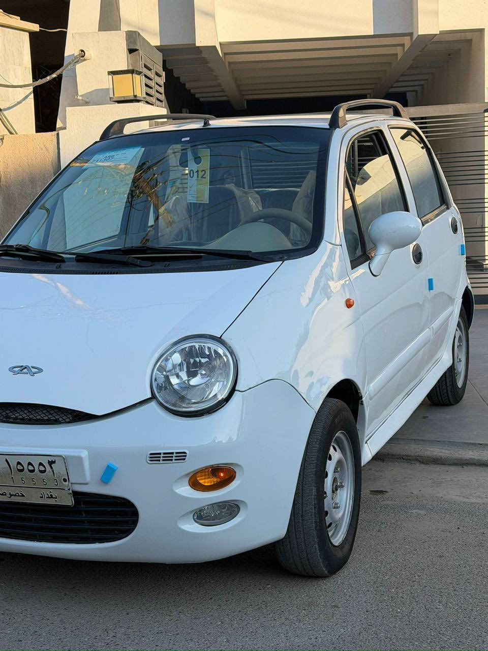 سلام عليكم  
شيري كيو كيو 

موديل 11 

كير اوتوماتيك 
السياره حلوه وجاهزه 

داخلها كلش نظيف 

سعر 33 بيها مجال كلش بسيط 

مكاني بغداد حي العدل 
***********
