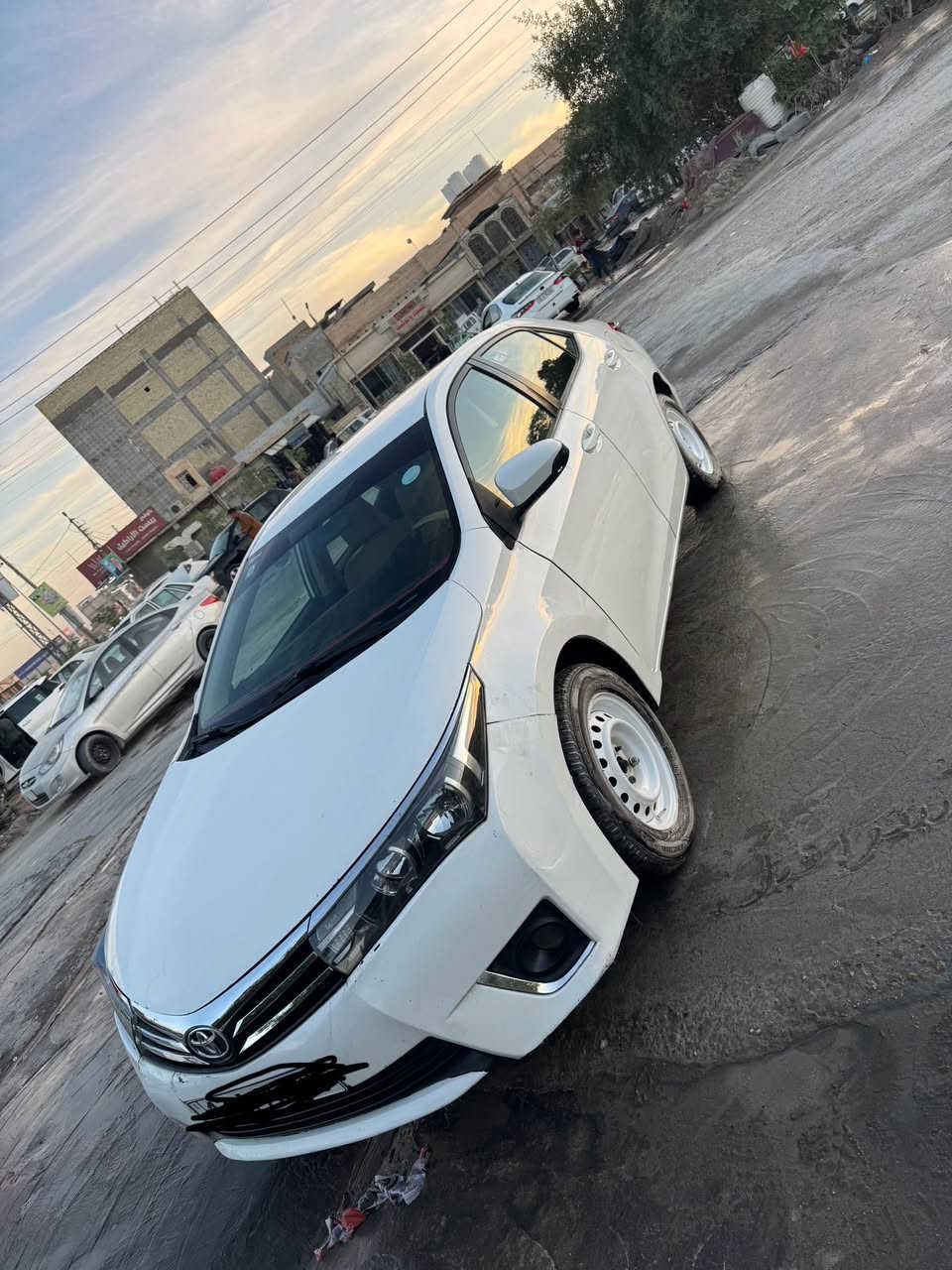 كورلا2015 رقم ميسان بأسمي بيه ٣ قطع بنيد وجاملغ وجاملغ خلفي صبغ بدون تبديل سعر١٢١ مكاني نجف حداديه تبريد تدفئه محرك كير مكفول تخم تاير جديد سياره جاهزه من كلشي 
***********
