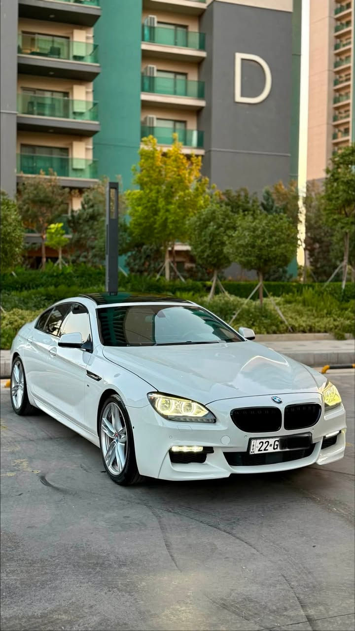 السلام عليكم
2015 BMW 650i Mpackage 
 🚀Twin power turboمحرك 4.4 
خليجية وكالة العروش لون 📦📦🇩🇪
ارخص سعر بسوق 💸
جديدة جداً بحالة الوكالة محرك وكير شرط 
بدون اي ضربه وصبغ عدا كلير شبر بل بونيت حتا مامفتوح  
السياره فول مواصفات
بانوراما 
رادار نقطه عمياء

ستيرن كهرباء 
كشنات جلد منفصل وخزن ومساج 
لايت داينمك وحساس مطر 
كامرات واصطفاف ذاتي 
وضعيات قيادة 3 سبورت ايكو كونفورت 
هاند بريك بصمة 
بوب 4 شفط ومري شفط
بردات خلفية كهرباء بلادي 
وبعد بيها ناسيهن
السيارة سيرفس كامل صفر مسج ومابيها اي نقص من صدر وطسه ومنظومة بانزين وتبريد

سعر السيارة 194$ مجال بصيت
وماعتقد اكو هيج نظافة وسعر بهذا الحجم والي ميعجبة البوست يعبره بدون كلام جانبي رجاءاً ❤️
مكاني سليمانية :-  ***********
