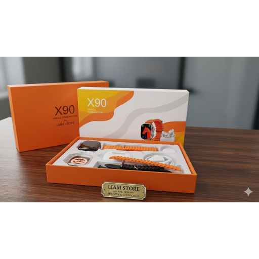 ساعات ذكية  من Liam Store - الأناقة والتقنية في معصمك! ⌚✨
​احصل على تجربة متكاملة مع ساعة X90 الجديدة من متجرنا، الخيار الأمثل للاستخدام اليومي والنشاط الرياضي.
​المميزات:
​شاشة عالية الدقة: تصميم عصري وجذاب.
​تتبع ذكي: مراقبة نبضات القلب والنشاط البدني.
​توافق تام: تتصل بسهولة بجميع الهواتف الذكية.
​ضمان الجودة: منتج أصلي ومميز من Liam Store.
​🚚 عرض خاص:
توصيل مجاني لجميع محافظات العراق! 🇮🇶
​📍 للطلب أو الاستفسار:
يرجى مراسلتنا عبر الرسائل (Messenger) أو التواصل معنا مباشرة.
*********** دهوك, العراق
