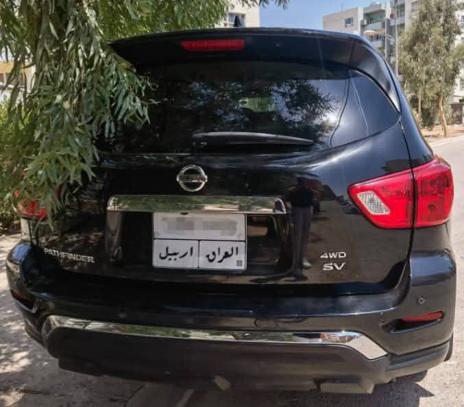 نيسان باثفندر SV موديل 2020
اللون اسود 
العداد 67 الف مايل
كلين
مكفولة حار وبارد ودواخل ومحرك وكير
فقط باب صندوق مبدل بلادي بنفس اللون من الشركة
المحرك: v6 3.5L
القوة الحصانية: 284 قوة حصانية
4WD دفع رباعي
اطارات جديدة حجم 18
7 راكب
مقاعد امامي
تشغيل عن بعد
AEB
ABS
تبريد خلفي منفصل وفتحات تبريد للصف الثالث
تثبيت سرعة 
كاميرا خلفية مع خطوط توجيه متحركة
نقاط عمياء 
تدفئة كشنات امامية
تدفئة ستيرن
مكان السيارة اربيل
للاستفسار *********** 
واتساب ***********
