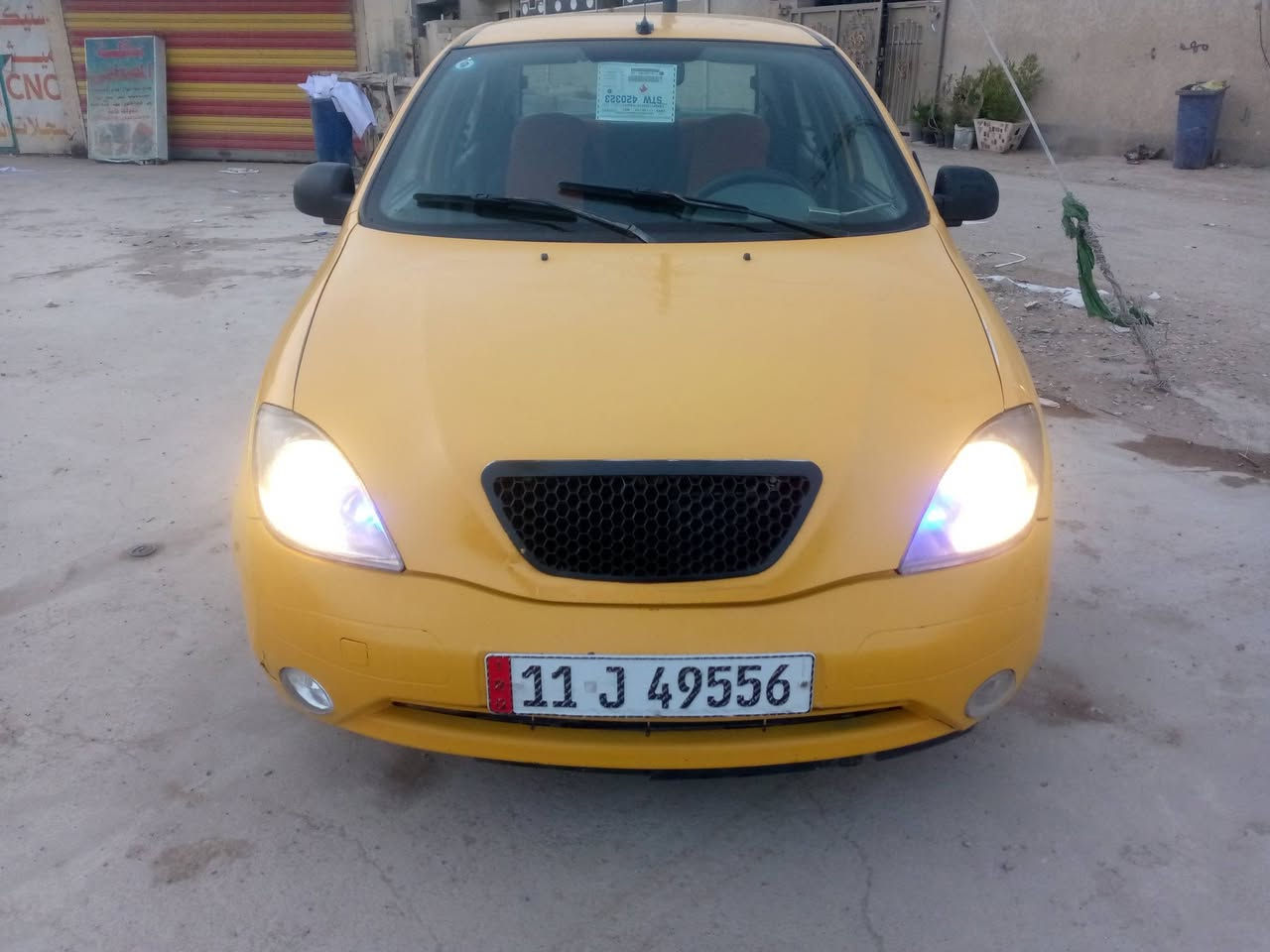 سلام عليكم عندي طيبه موديل 2016  سياره خير من الله مانقصه شي كير محرك مكفولات سياره خير من الله دوشمة جلد صدر خلفي امامي جديد كهربايات جديده  تبريد ثلج تخم تاير جديدسياره ماشيه حقيقي سياره ~ ~ مامشتقله_~ تكسي مال بيت مصفره هيه وغرامات رقم بغداد انكليزي تحويل ثاني يوم العنوان بغداد رقم*********** خابر بيك خير ودلل مامتواجد على الفيس خابر على رقم وبيه مجال لشراي
