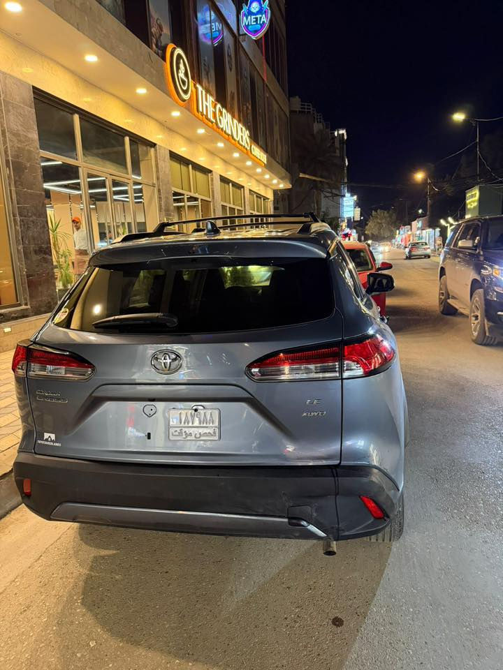 بسم الله الرحمن الرحيم
السلام عليكم 
تيوتا كروس 2024 وارد امريكي بانزين 
فول مواصفات 
فتحة سقف 
رادار امامي 
كروس كونترول 
رادار جوانب ورادار خلفي 
اوتو هولد 
اوتو انجن 
شاحن هاتف لاسلكي 
كاربلي + اندرويد اوتو 
لايت زينون بلادي 
عداد المسافة 47 الف كيلو متر 
السيارة دخول جديد حادث كلش خفيف فقط اقل شبر بالجاملغ الامامي صبغ موجود بالصور 
ايرباك فقط بردة 
السياره بدون رقم منفيس باسمي تحويل ثاني يوم تترقم جميع المحافظات عدا الشمال 
السعر 166 بيها مجال بسيط جداً 
للاستفسار 
***********
