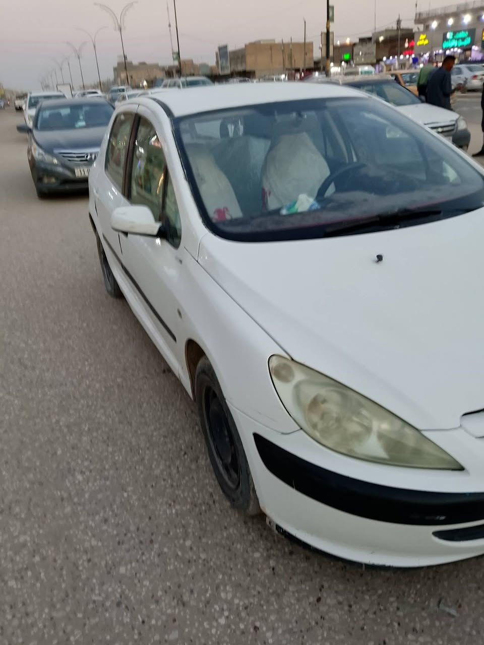 بيجو فرنسي مديل 2005 كير ومكينه وتبريد وحداديه مكفولات مابيهه صبخ السعر 52 وبيهه  مجال المكان حله نادر الثانيه الرقم ***********
