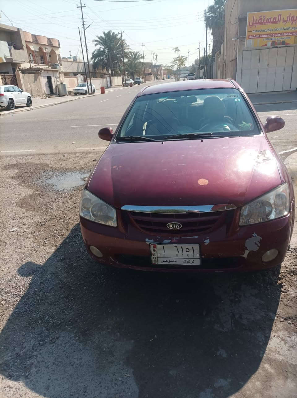 السلام عليكم للبيع بسعر مناسب جدا ب57 وبيها مجال
بيع فقط اعتذر عن الوعده والاقساط 
كيا سبكترا موديل 2006كير اوتامتيك محرك كير  شرط صدر امامي خلفي جديد اربع تايرات جدد بطاين ربعه جدد جام كهرباء 
يعوزها بس رش جماليه 
مكان سياره صلاح الدين (بيجي) 
***********
***********
