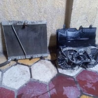 راديتر ومراوح وحاظنه للبيع مال جنبي عالي سعرهن 200نظيفات وعلى الشغل اب...