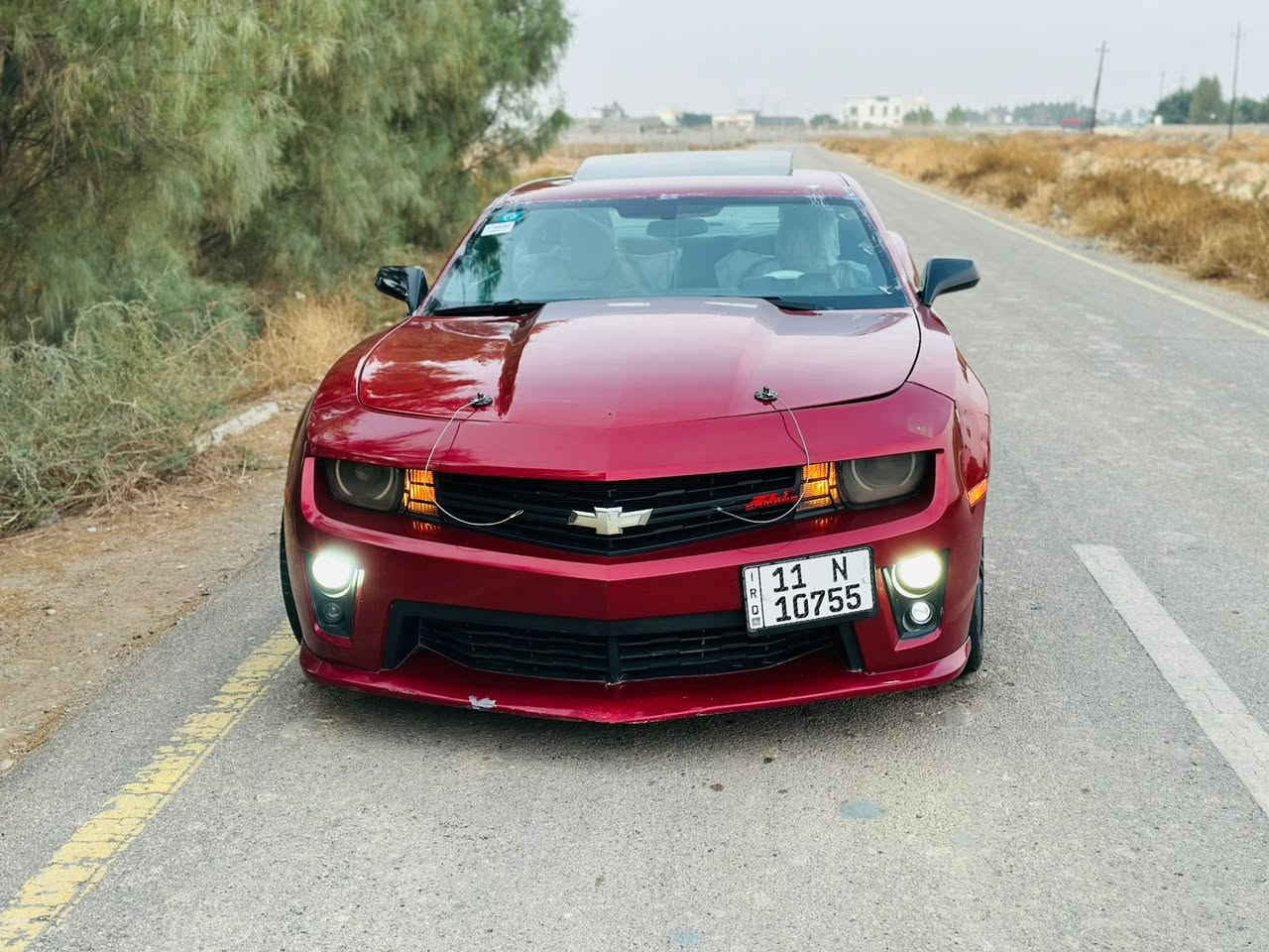 كمارو 2013 فول مواصفات ضرار جاملق و بنيد.          شواصي و لغد مكفول
مكينه وكير كفاله عل شرط مكينه 6 سلندر 3600 
تخم تاير جديد و صدر خلفي امامي جديد 
سياره صبغ حزام شرط بدون دواخل صبغ جماليه 
سياره بسمي هزه جديده و رقم جديدوسنويه جديد 
سياره جديده كال نقص ما بيها الله شاهد عليه احلى من الصور
السعر 86بيها مجال اتصل عل رقم بيك خير تدلل *********** مكان سياره بغداد
