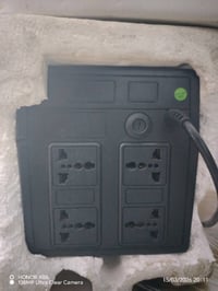 (من رخصة صاحب الكروب ادمن ❤️)  🔹UPS 1500 نوع ABC  🔹ملاحضة /1500 يتحمل ...