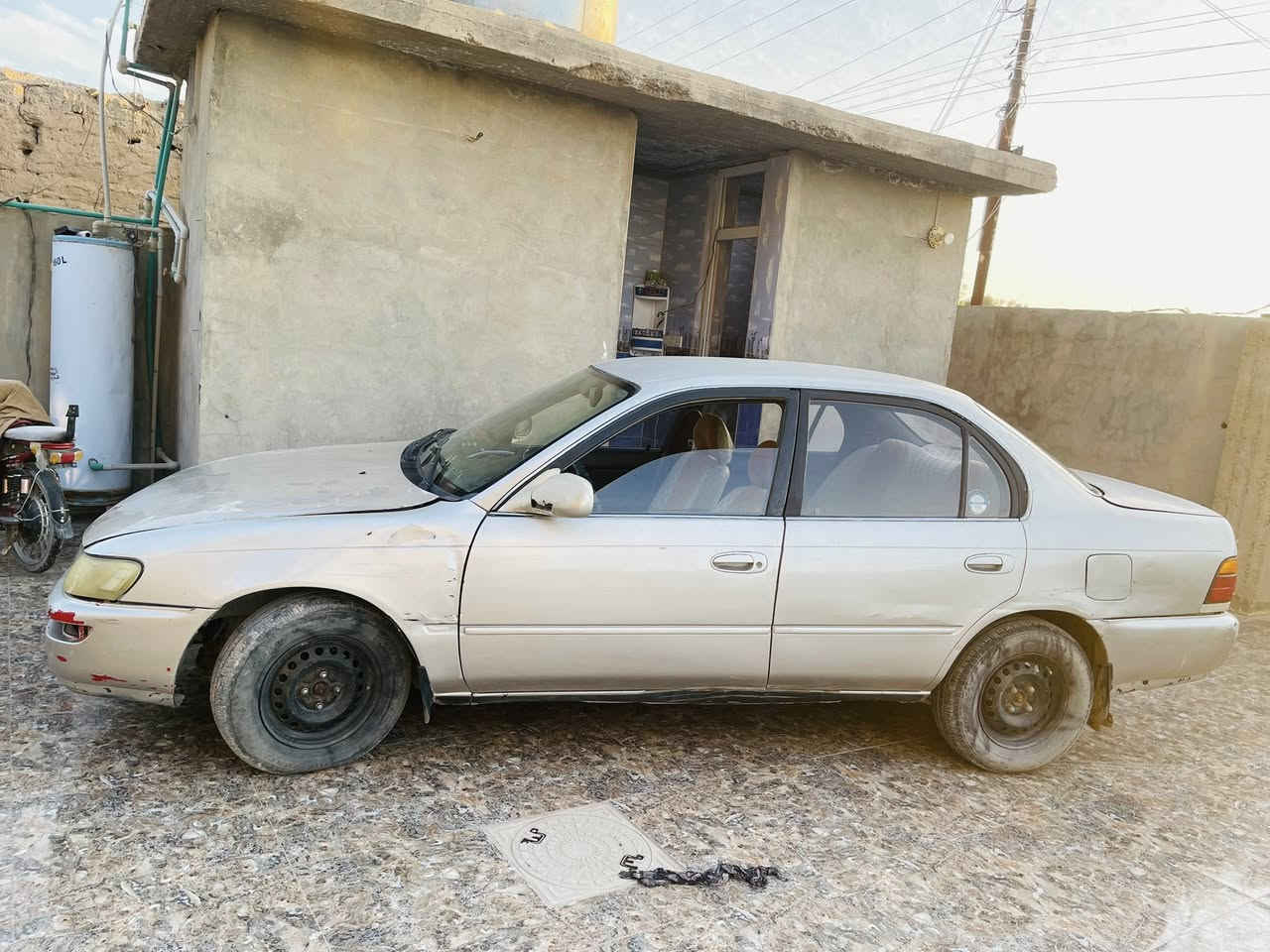 كورلا قديم ٩٢
محور 

كير اوتماتيك

سنوية لل ٢٧

محرك جديد 

كير بحالة جيدة 

تبريد شغال 

صدر أمامي جديد

صدر خلفي فقط طبلة نقص 

مصبوغة حزام 

السعر 4,400 $
***********
