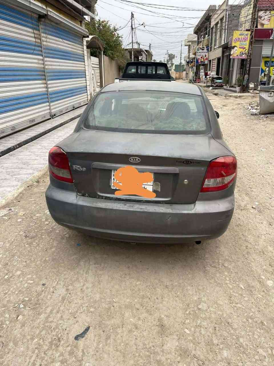 السلام عليكم مكلف بلنشر
 كيا ريو  2004
مثل ما موضحه بلصوره كير ومكينه خير من الله صدرها  70% سنويه منتهيه من شهر الواحد 2025
معروضه ب33 وبيها مجال بسيط للاستفسار اكثر اتصل على الرقم *********** صاحب السياره
