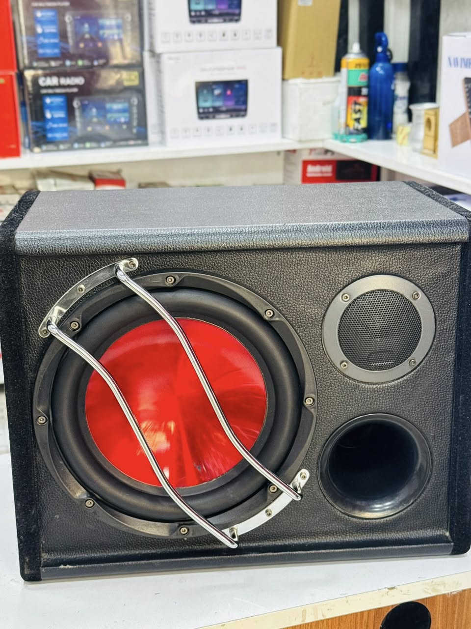 سلام عليكم
مضخم مستعمل للبيع باب اول شي درجه اولى 
حجم 10 انج نضافه 90/100
السعر 85الف


**إذا كنت صاحب هذا الإعلان وتريد حذفه لأي سبب، رجاءا أرسل رسالة إلى الدعم الفني**