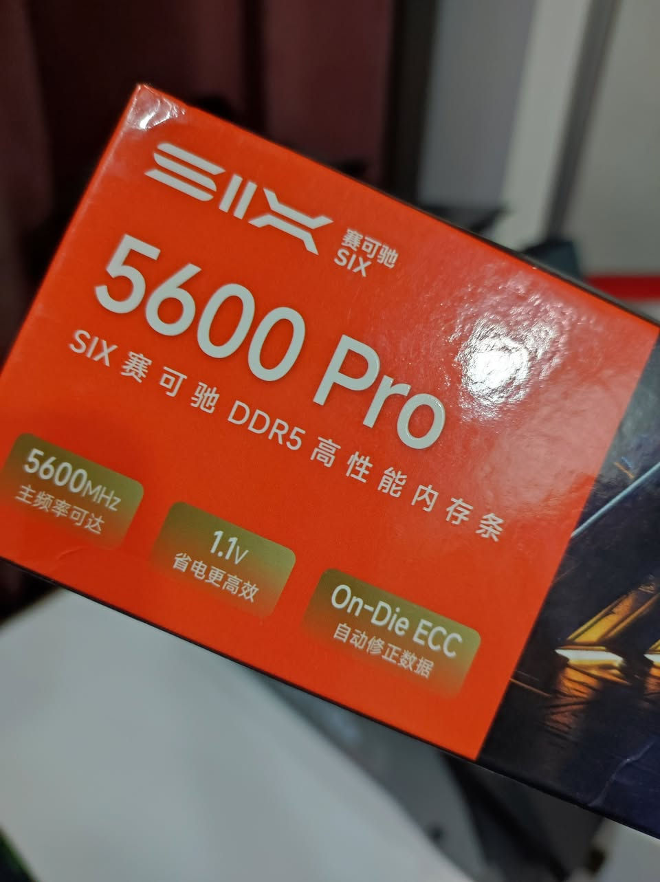 السلام عليكم

🔧🧩 رام DDR5 :/

▫️  RAM:/ { SIX  32GB ( 1x32GB ) DDR5  5600MHZ  }
▫️ باكيتة كامل لوك

💰 السعر: 355,000 دينار عراقي 🔒
📍 مكاني: بغداد - الأعظمية
🚚 التوصيل: بغداد (4 آلاف) | المحافظات (5 آلاف)
📞 رقمي: ***********
