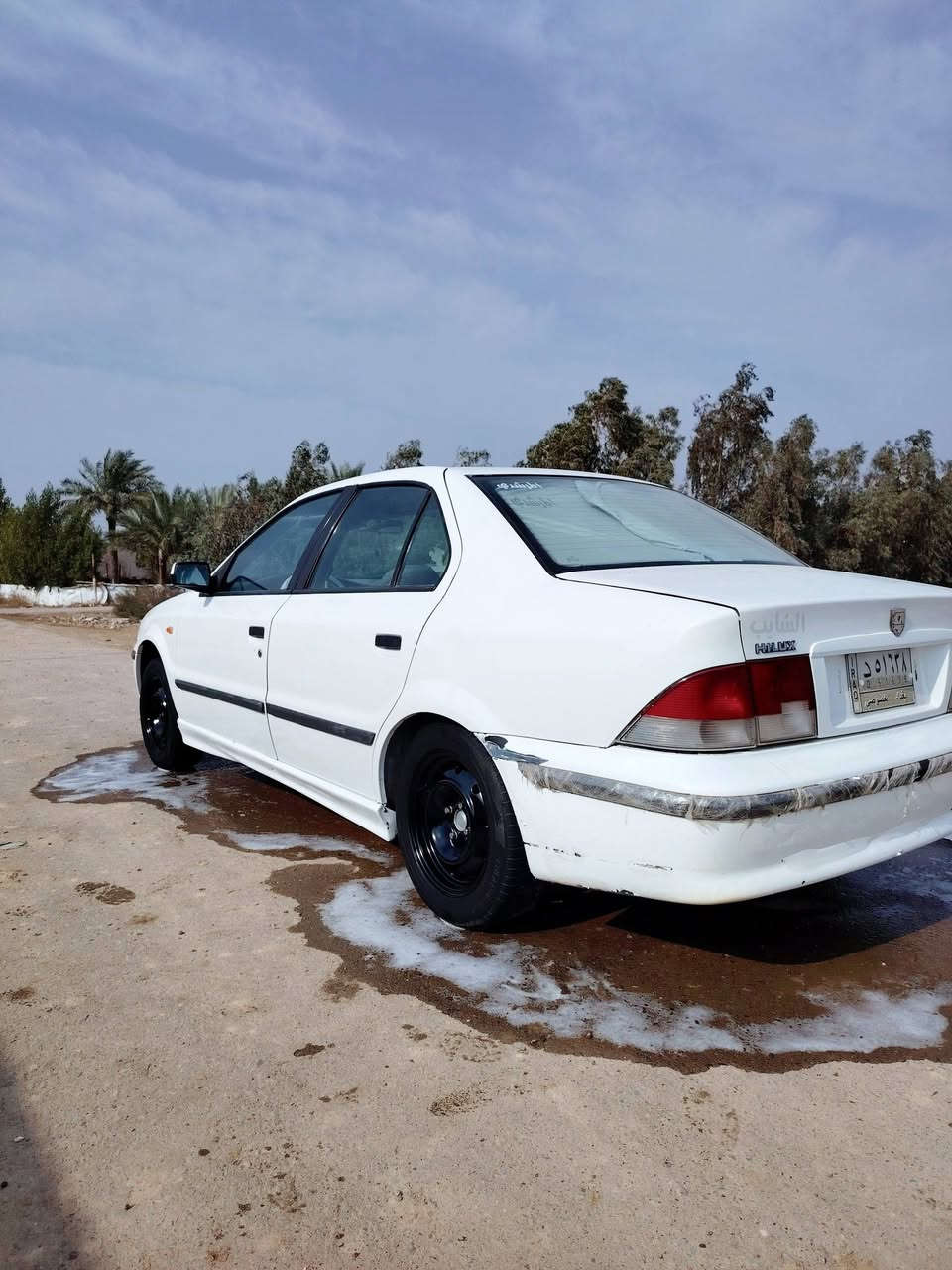 السلام عليكم سمند البيع 2011 سيارة رقم بغداد بسمي
سيارة تخم تاير تخم ويل جديد 15    
 صدر امامي وخلفي جديد كير مكينة جدد
بيهة منظومة مال غاز.          كهربايات كلهة شغالة
تبريد تتفئة شغال سيارة الف ما ذب عليهة
 عنوان بغداد الاستفسار اتصال  ***********
