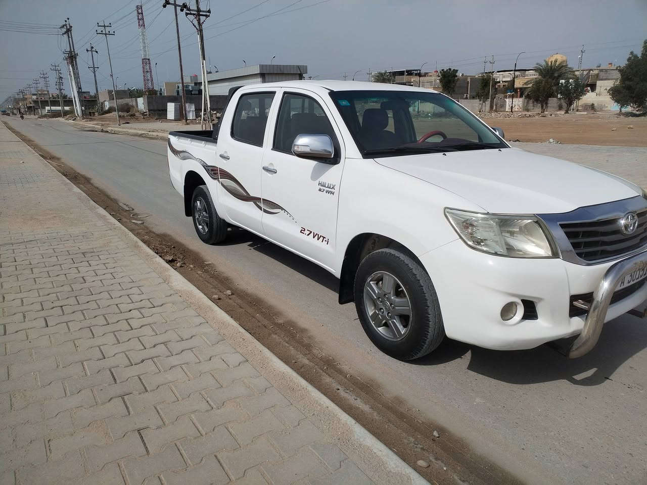 للبيع بيكب هايلوكس ٢٠١٣
السيارة كفالة عامة رقم بصرة جديد
شاصي ١٩
ماشية ٢٥٠
سيارة جديدة ومال جناي
السعر ٢٠٠ $ وبيها مجال.
الرقم ***********
