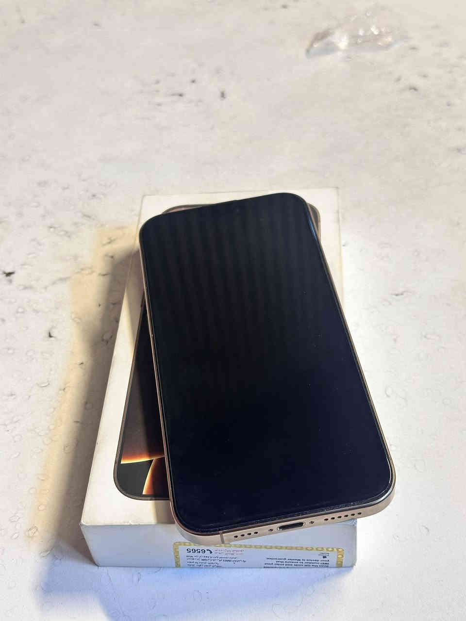 Iphone 16 pro max
ضمان ماستر

بطارية 93

نظافة 100‎%‎ شخط واحد لتاخذ الجهاز

الضمان ماستر اخذج ولتفكر بي بعد تجي تفحص بالي يعجبك 

كفالة شاملة

السعر 1,375,000
مكان بغداد الاعظمية 

***********
