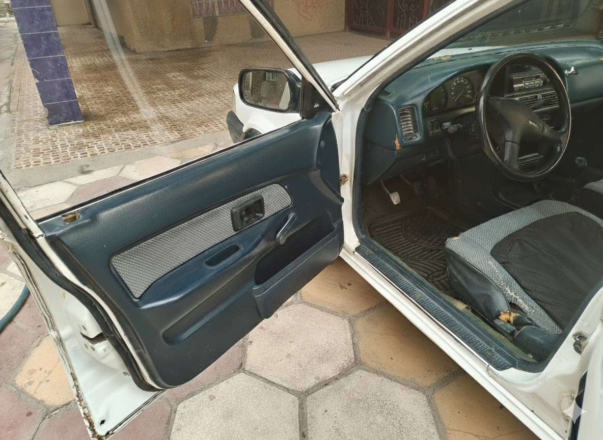 للبيع
النوع: تويوتا كورولا.
الموديل: 1990
​الحالة: نظيفة جداً، محرك وگير بحالة ممتازة.
​الداخلية: غرفة نظيفة (كما موضح بالصور).
​التفاصيل: السيارة اقتصادية بالصرف
​السعر: [40 ورقة وبيها مجال]
المكان : بغداد
​للتواصل: [***********-***********].
