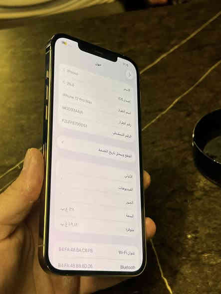 12 برو ماكس ماستر 
علوضع الشركة وتر بروف بطاريه 79 128 
مكفول وزلغ مابي اذا بيه زلغ تاخذه بلاش جديد جهاز 
390 قفل قفل قفل 
مكاني بغداد 
***********
