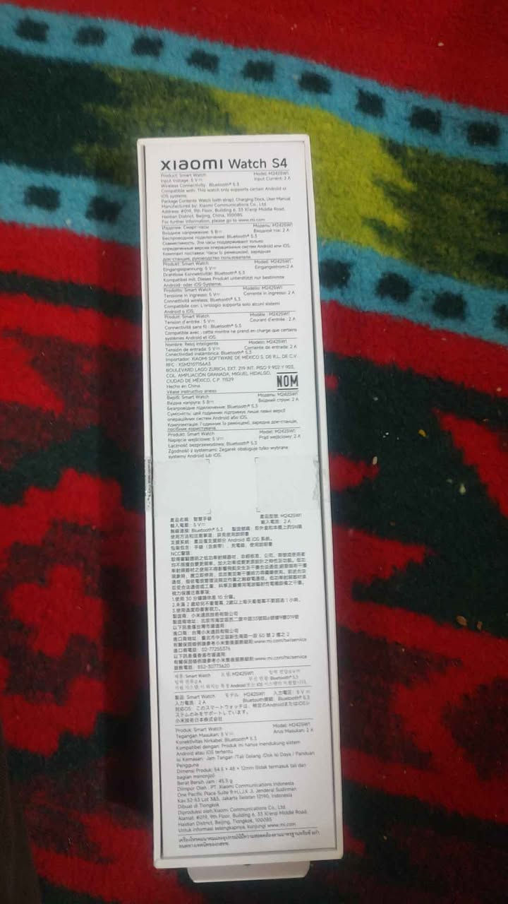 ساعة ذكية سمارت شاومي s4 مستخدم أخو الجديد مواصفات معروفة فقط ادخل اليوتيوب وابحث xaumi watch s4 السعر 150 الف بيها مجال حمزة, القادسية


**إذا كنت صاحب هذا الإعلان وتريد حذفه لأي سبب، رجاءا أرسل رسالة إلى الدعم الفني**