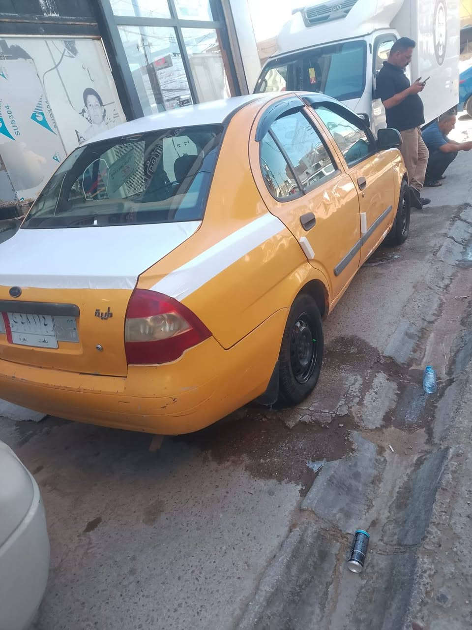 السلام عليكم طيبه للبيع موديل ١٦السياره جاهزه رقم بغداد تحويل ثاني يوم تخم تاير حداديه جديدة مكينه وكير خير من الله تبريد ثلج السعر ٣٠وبيهامجال قليل وهذا رقم***********
