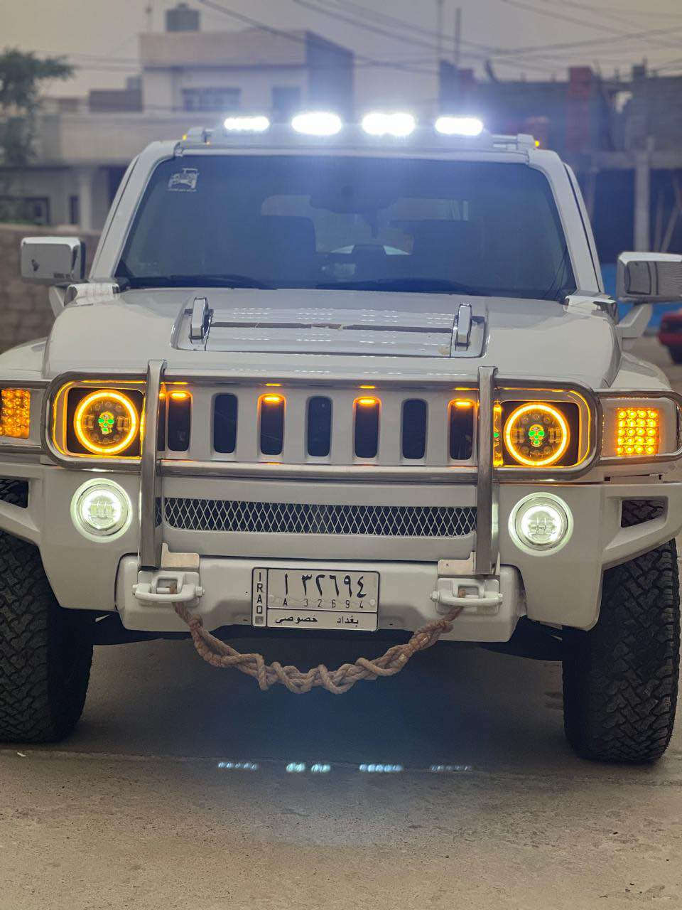 سلام عليكم همر H3 موديل 2008 ره قه م بغداد مشروع وطنى سه نه وى تازه يه هه تا12-10-2027 گير وو مكينه تاهو 8 پستون 🚀✈️ به شه رت نكراوه ته وه .. به شه رتى بى بو ياغ وو بى تعديل نرخى 115$ مجالى كه مى تيايه 
***********
***********

سلام عليكم  همر H3 موديل 2008 رقم بغداد مشروع وطني سنوي جديد ليحد 12-10-2027 كير و محرك تاهو يعى 8 سلندر 🚀✈️ ابشرت  مامفتوح  …بدون صبغ و بدون بارد ..مكفوله كفاله عامه سعر 115$ وو شويه بي مجال 
***********
*********** كركوك, العراق
