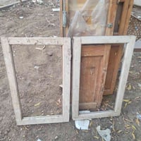 ٣ شباك زجاج • شباك مطبخ وحمام • باب بلكونه زجاجي