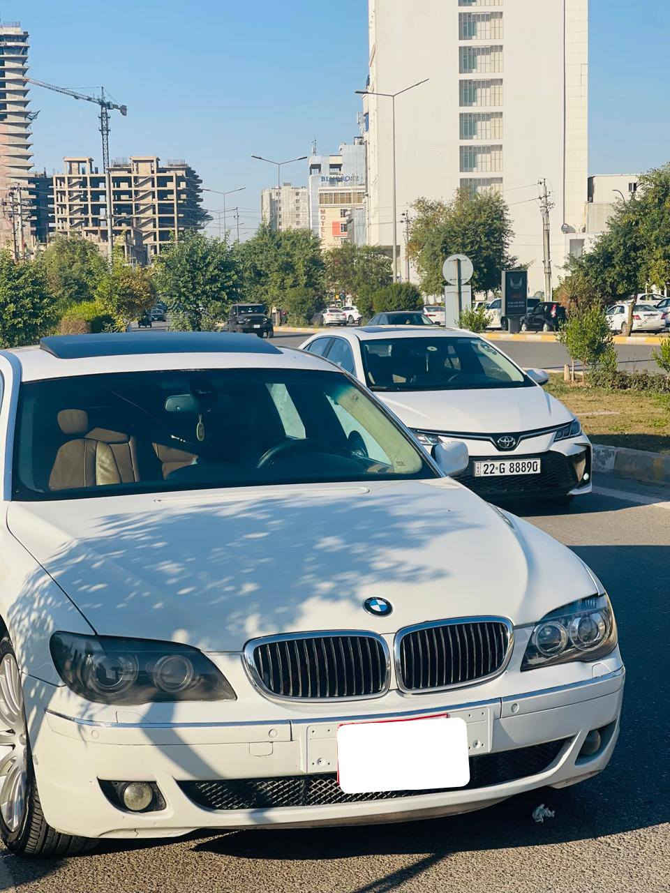 BMW 730i
فرۆشتن یان گۆڕینەوە
فرۆشتنی خێڕاااا
مۆدێل 2008
بڕاوەی دووبەی 
گێڕ و مەکینە و کارەبایی بەشەرت 
مەکینە مەرغوب 6 پستن 
530 دەبڵ دیجیتەڵ
56 و مجاڵ
*********** أربيل, العراق
