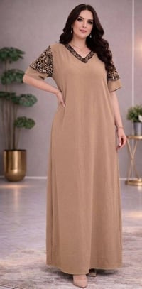 جديد • دشداشة نمري • فري سايز ٥٥-٨٠