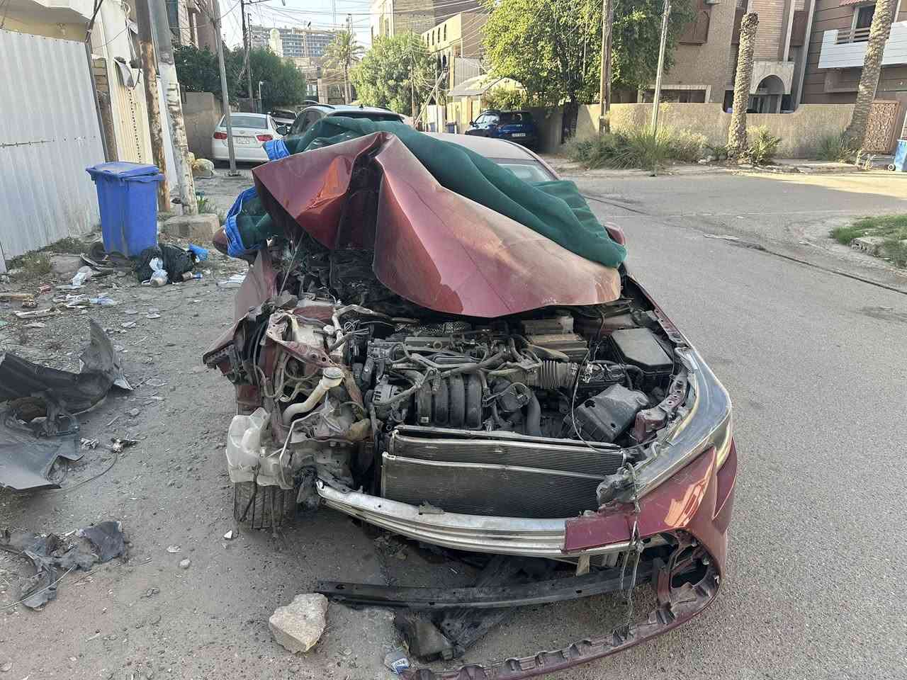 السلام عليكم
كورلا ٢٠٢٤ امريكي 
حادثها دعاميه ب امريكا 
وبل عراق هذا الحادث 
ابيع ع وضعها مكاني بغداد 
***********
