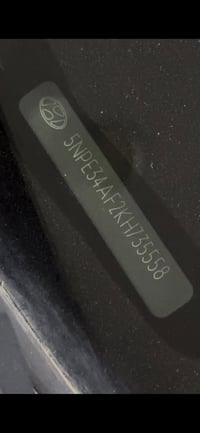 سوناتا ٢٠١٩ • ٣٥٠٠٠ كم • حادثة بالشنطة