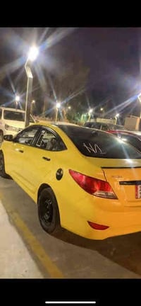 اكسنت 2012 كير عادي رقم نينوى جديد مصفر هيئه وغرامه ضررها جاملاغات لور...