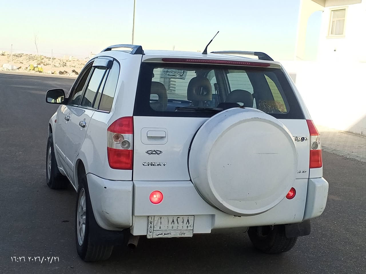 للبيع او مراوس 
شيري تيكو 2011 كير ميكانيكي رقم بابل سنويه لل28
فول فتحه كشنات جلد شاشه سياره حلو مكفولة كفالة عامة 
مكاني نجف سعر 57 للاستفسار ***********
