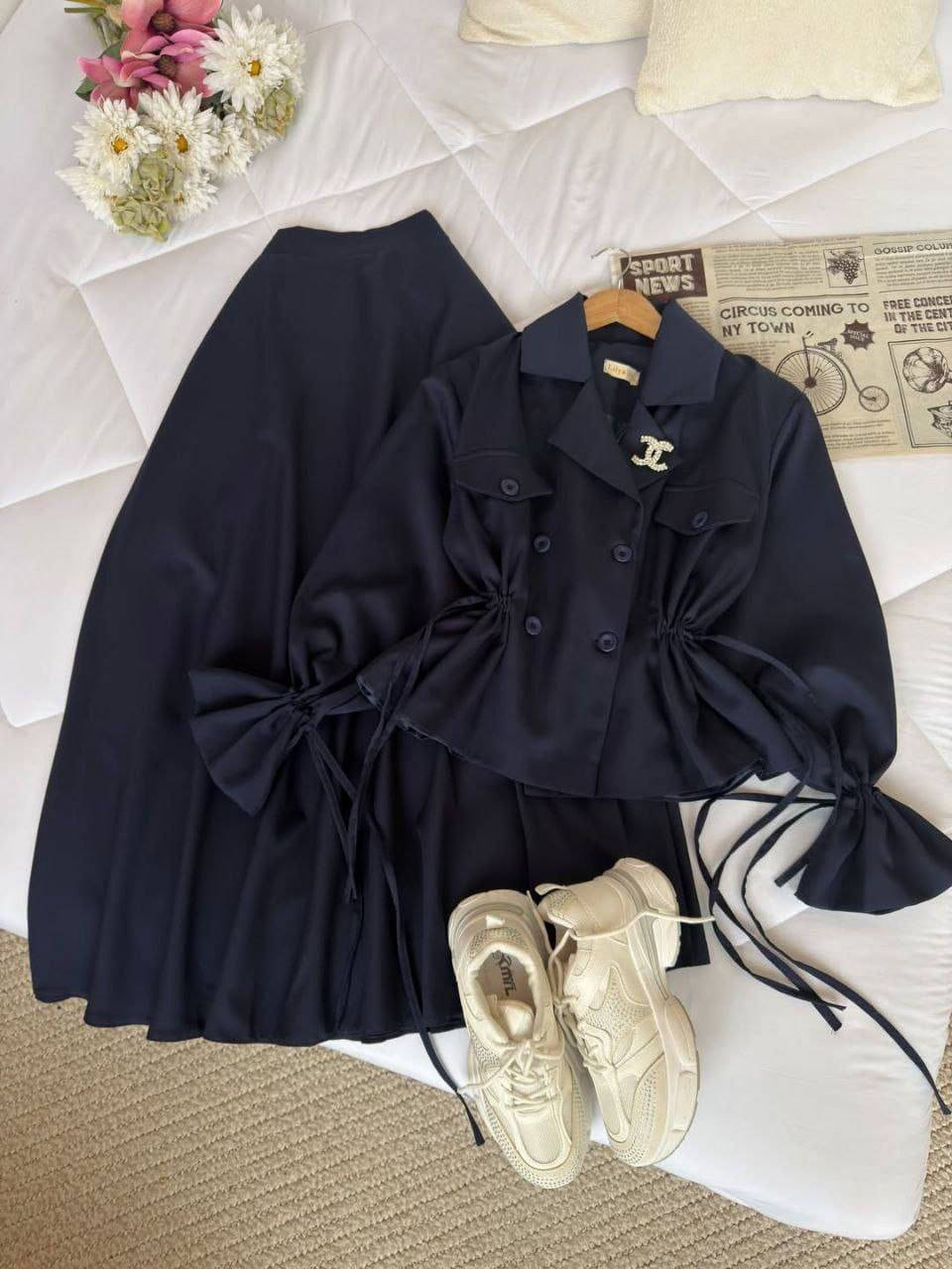 قميص مع التنورة❤️‍🩹
السعر 35
خامة دابل تركي مبطن
38-40-42-44-46-48


**إذا كنت صاحب هذا الإعلان وتريد حذفه لأي سبب، رجاءا أرسل رسالة إلى الدعم الفني**