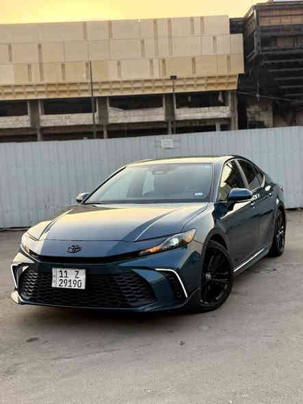 السلام عليكم 

للبيع — [Toyota كامري ] [2025] بلاك ادشن 
المواصفات:

اللون: [فيروزي المميز ]
المحرك: [2500هايبرد ]
 ناقل الحركة: [أوتوماتيك]
الممشى: [9000] ميل 

المواصفات: [ SE ]
-تشغلي عن بعد
-وَيْل 18
-بصمة تشغيل
- محرك 2500 ccهايبرد
‏- بصمة ابواب
- غرفه  جلد اسود    
- مقاعد  جلد اسود        
- تحكم ستيرن كامل
-شفتات ستيرن
-  اضوية LED
-رادار امامي 
- مثبت سرعة 
-نظام قيادة ذاتية 
- نظام EV mode +نظام Sport mode
- نظام توفير الوقود ECO
- نظام النقطة العمياء
- نظام تحديد المسار
- مانع تصادم
- مانع انزلاق
- شاحن هاتف لاسلكي
- هاند بريك بصمه 

السعر: [250$] —  قابل للتفاوض 
الموقع: [بغداد ]
للمعاينة أو مزيد من الصور: راسلني على الخاص أو واتساب: [***********]

*ملاحضة  صور الحادث موجود في المنشور بغداد
