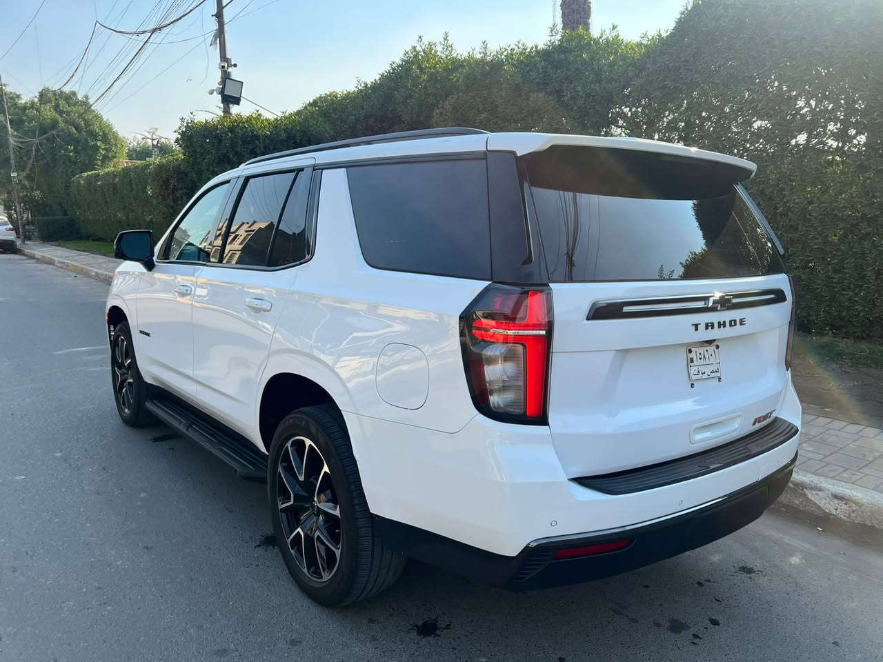 سلام عليكم عندي شوفرليت تاهو موديل 2022 داخل جديد داخله بكتاب دبلوماسي تترقم حره بسم المشتري مواصفاته RST مواصفات كشنات جلد كشنات كهربائيه كشنات منفصله بصمه شاشه كار بلي بنوراما ويل كب حجم 22 بلاك كامرات عدد5 مري اشاره مري رادار مري كامره مري شفط سايد بريك بصمه صندوك كهربائي تشغيل عن بعد دوسات بلاك شحن الهاتف تلقائي مواصفاته فول 1/1 مكفوله كفاله عامه بدون حادث بدون غرق صور امريكا بلمنشور رايده 435 وبيه مجال وهاذه رقمي ***********  اخوان ممتواجد عله الفيس
