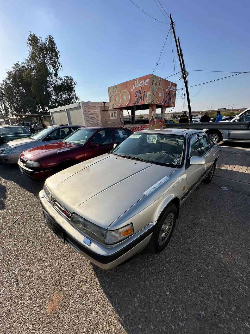 سلام عليكم مازدا 626 موديل 1990 رقم سليمانيه جديد 2029 انگليزي  8 به خ كير محرك شرط بدون عيب سياره صبغ عام جماليه بدون اي طرب تصفيه قليل بي كهربايات كله شغال بدون اي نقص سياره احله من صوره 
سعر 47  بي مجال 
مكان سياره كركوك 
رقم موبايل ***********
