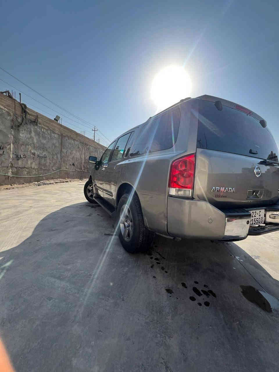 نسيان ارمادا ٢٠٠٦ خليجي كفالة عامة بدون صبغ بدون تبديل ليبل واحد فور ويل فول مواصفات سياره جهازة من كل النواحي بدون نقص حرفيا ككير مكينه كفالة رقم اربيل بسمي تحويل ثاني يوم السعر ٨٠ وترهم #مراوس بكاسحة او ٥٤٠
علما بيها نواقص كماليات فقط خابر وادلل مكاني دجيل صلاح الدين ***********
