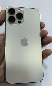 آيفون ١٣ برو ماكس • بطاريه ٨٥ • ذهبي