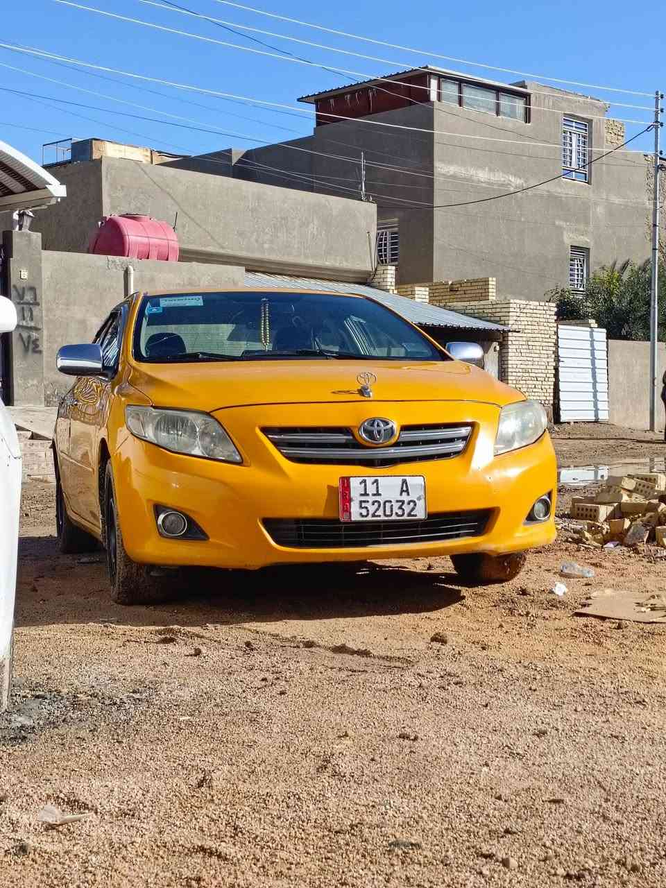 كورلا موديل ٢٠٠٨
سياره وارد خليجي 
سياره رقم بغداد انكليزي بأسمي 
سياره مكفوله بيهه بارد بالباب الخلفي عكس السايق 
مكينه وكير مكفولات مامفتوحات عل وضع الشركه 
سياره مسويلهه ادامه كامله للصدر قبل ١٥ يوم
تخم تيار جديد سياره كبل للشارع 
استفسار
‏‪***********‬‏
