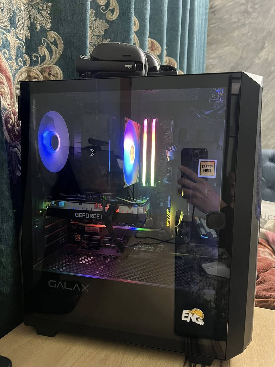 سلام عليكم
pc تجميعة للبيع ⚠️
الحاسبه نظيفه كلش و استخدام كلش قليل بعده جديده 
للبيع مع جميع ملحقاته ( ماوس فنتج واير ليس ، كيبورد فنتج واير ، كيبورد دراكون واير ليس ، ثنين ماوس باد ، ستاند اصلي للشاشه متحرك ، ups )
المواصفات :
GALAX RTX 3050 EX
LAXER NVME  1 TERA 
RAM PC 8G 3600 RGB
CPU CORI5 12400 BOX
ASUS B760 TUF GAMING PLUS WIFI D4
FSBH HYPER K 700W
CASE GALAX REVOLUTION 
السعر : 1,650,000 الف بيها مجال بسيط 
مكاني النجف الاشرف 
رقم التواصل : ***********
موجود واتس
