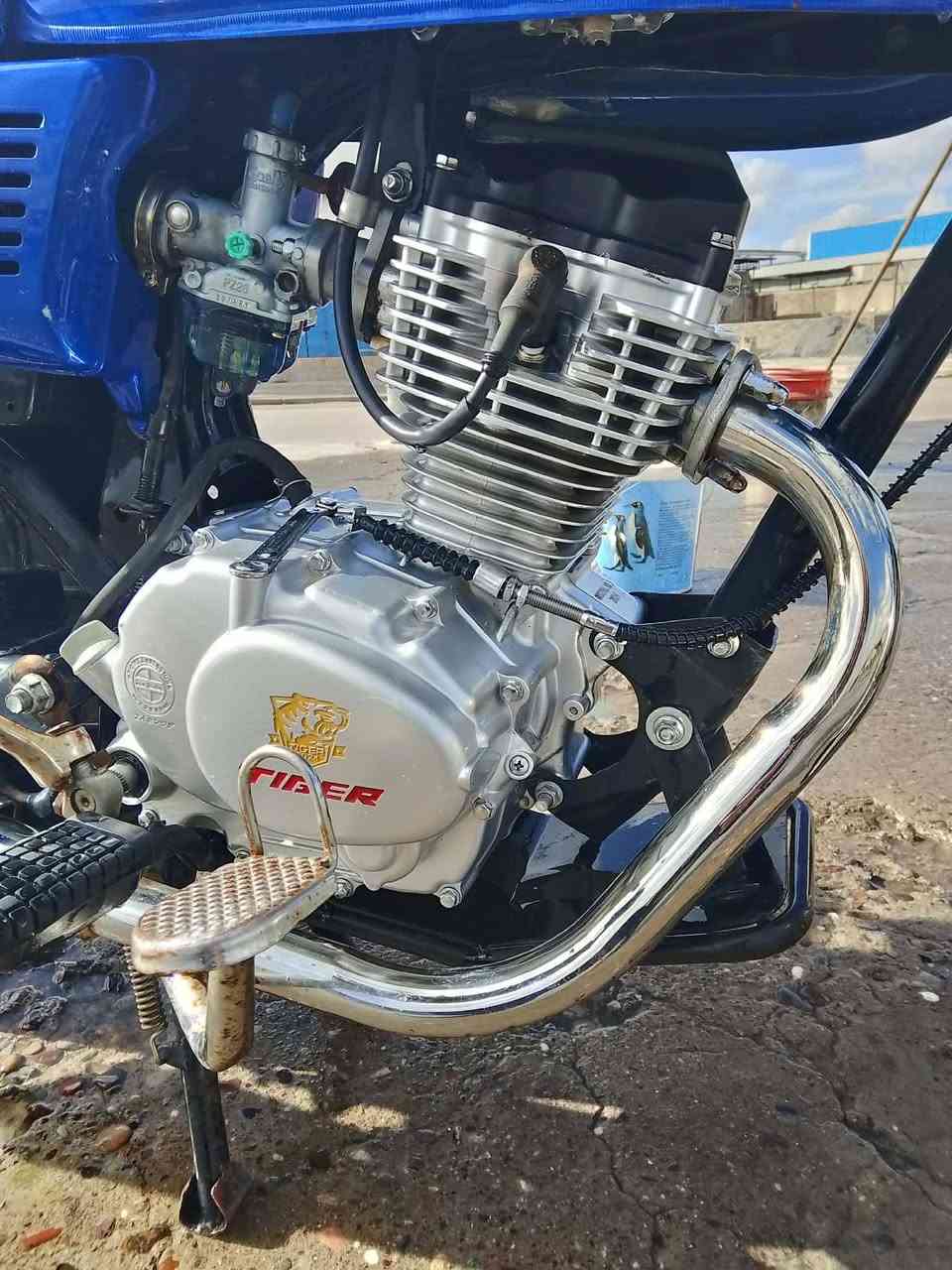 ماطور تايكر 2024 مكينه شرط مامفتوحه مكينه شرط لاصرف ولانفخ ماطور بعدو كلجات الشركه منفيس موجود دسك امامي شغال ***********
