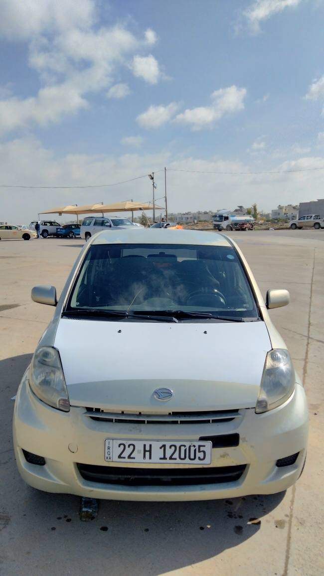 داهاتسو سیرون 2008 مەکینە گەورە
 گێڕ عادی، گێڕو مەکینە بێ عەیب هەزەی تا مانگی 5 سەنەوی نوێیە تا 2030. پارچەو نیوی سبوغە بێ داخلی، سەقف و بۆنیتی کاڵبونەوەی هەیە. سعر 57 وەرەقەو معامەلە.
ڕەقەم:*********** هەولێر. أربيل, العراق
