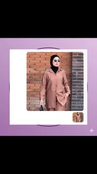 سوت لنن • موديست طويل • خصر مطاطي