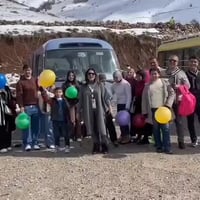 السليمانية • رحلات ثلجية • باصات مدفأة